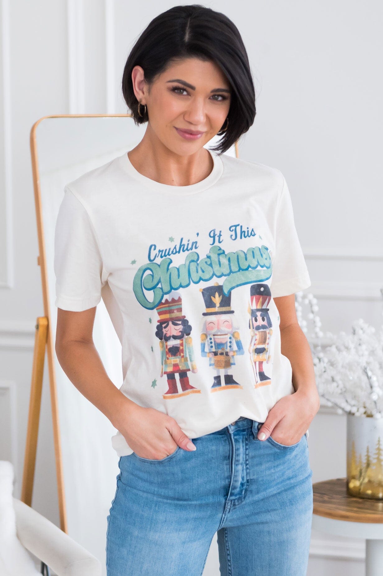 Cute Nutcracker  Modest Graphic Tee