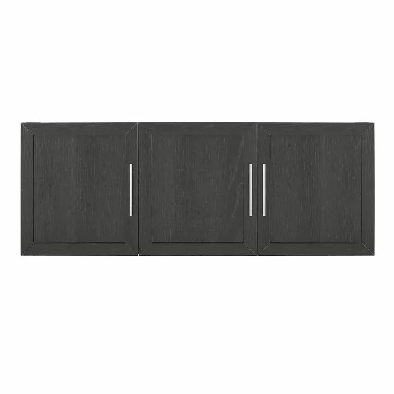 Camberly Framed Black Oak 54 Wall Cabinet