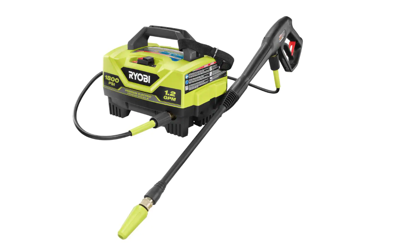 RYOBI RY141802VNM 1800 PSI 1.2 GPM Cold Water Electric Pressure Washer