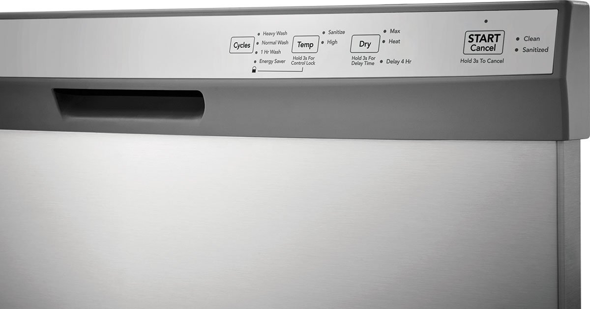 Frigidaire 24-Inch Dishwasher in Stainless Steel