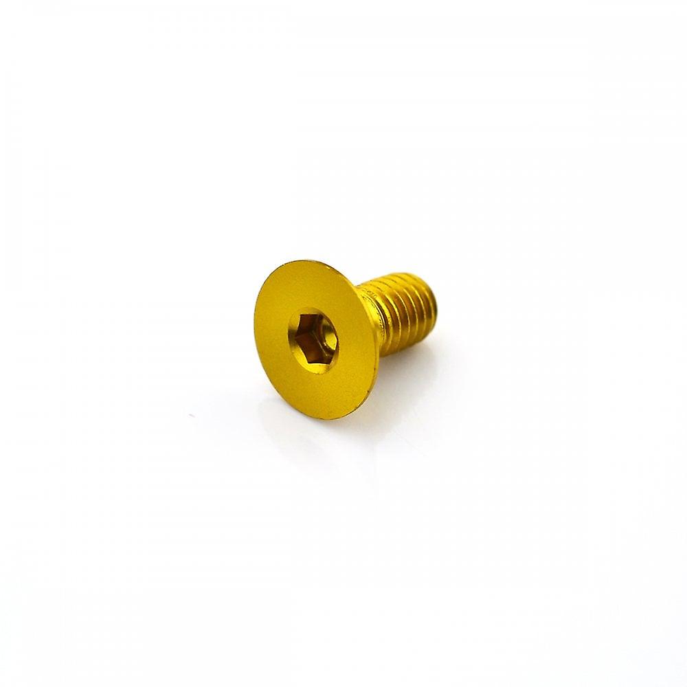 Racebolt Aluminium Countersunk Bolt M5 X 0.8mm X 10mm Gold