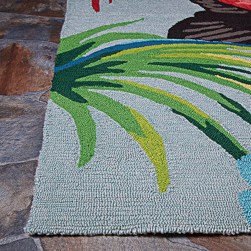 Couristan Covington Flamingos Indoor Outdoor Area Rug