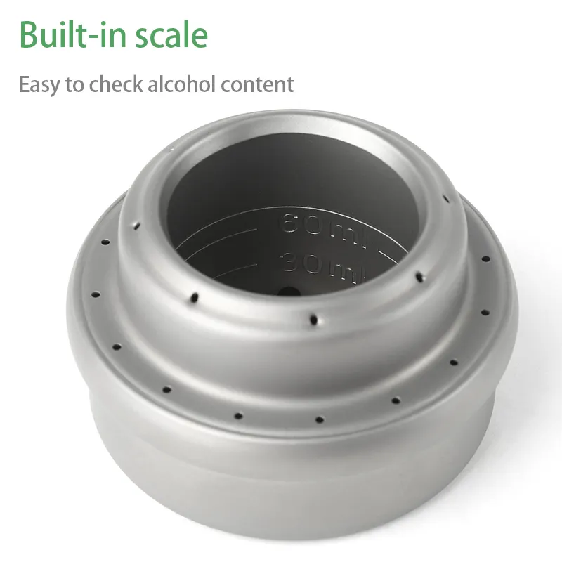 HWZBBEN necessary alcohol stove for outdoor camping and hiking