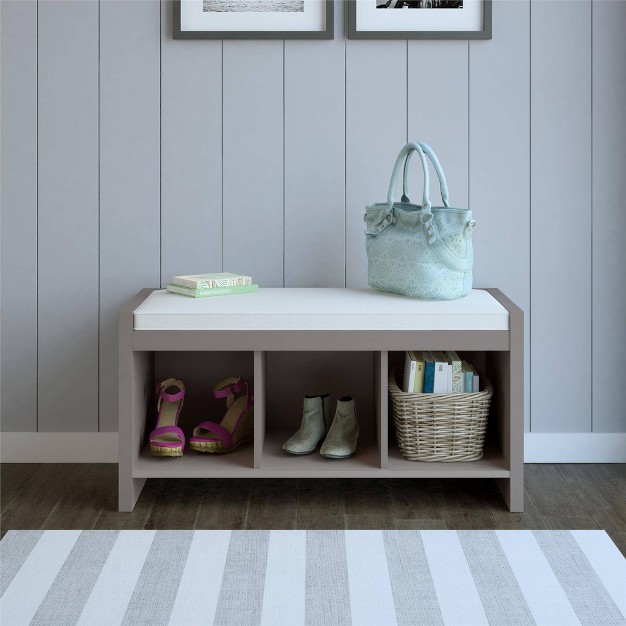 Hendland Entryway Storage Bench With Cushion Room amp Joy