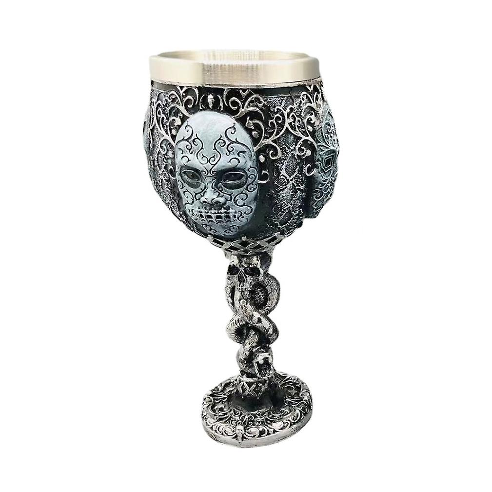 Skull Goblet Ceramic Coffee Mug Tea Cup Novelty Gift