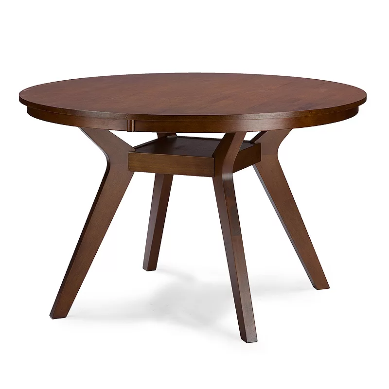 Baxton Studio Montreal Round Dining Table