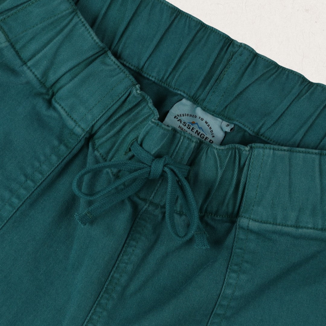 Carriso Organic Cotton Shorts - Storm Green