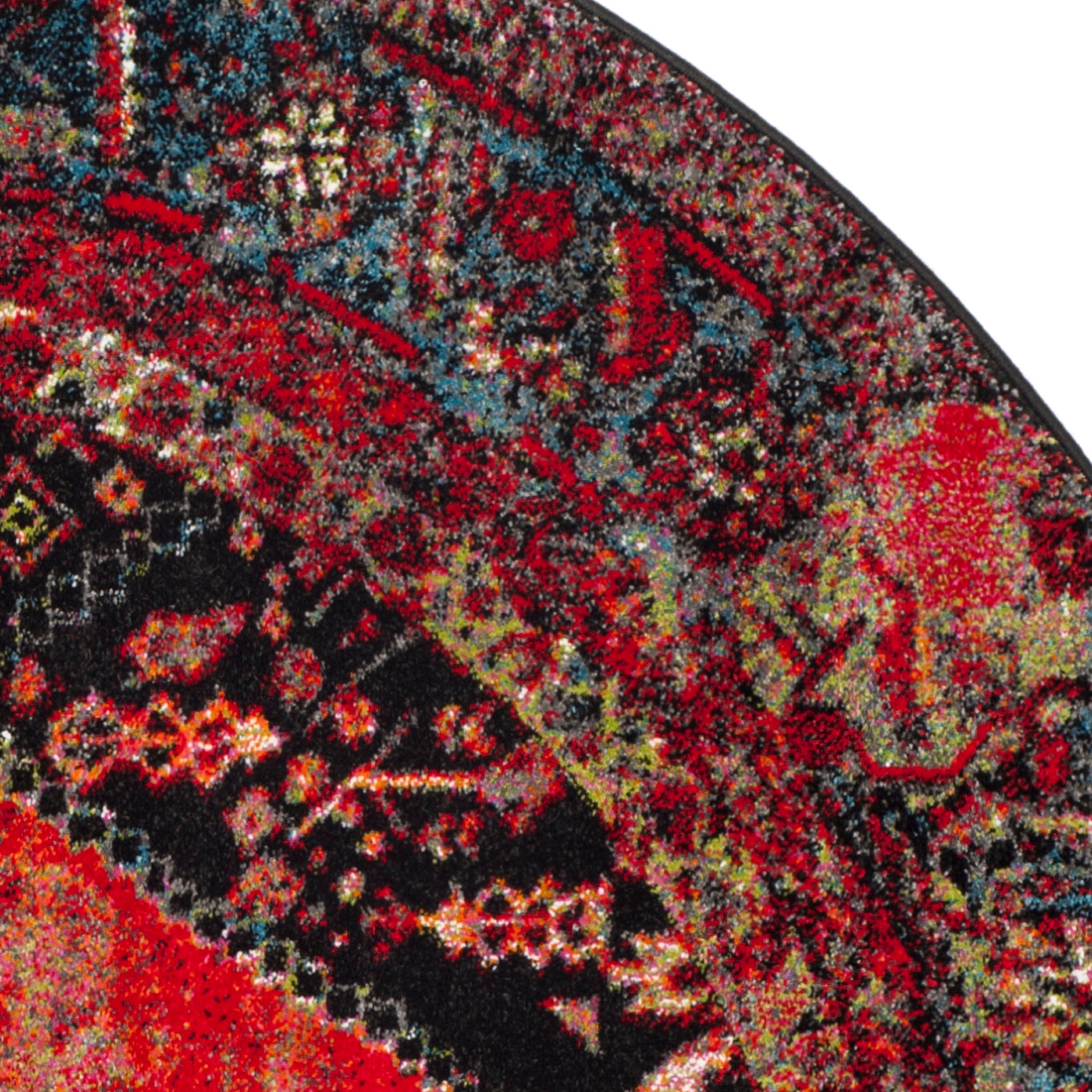 SAFAVIEH Vintage Hamadan VTH217B Orange / Multi Rug