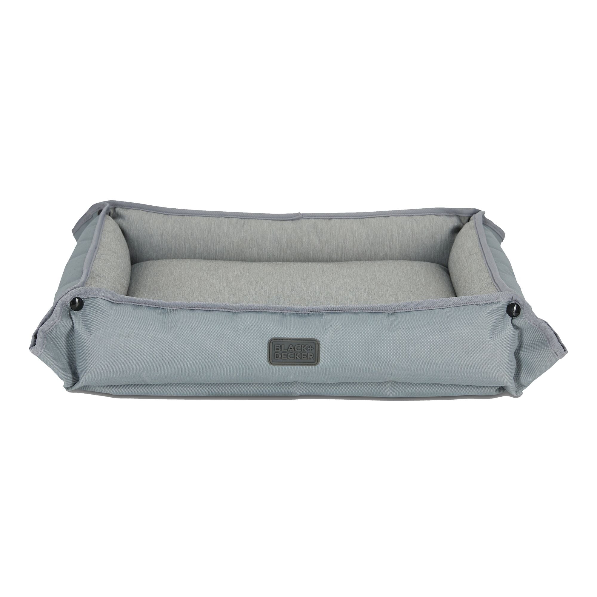 Four Way Pet Bed for Medium Dogs 24X20X3 In, Grey