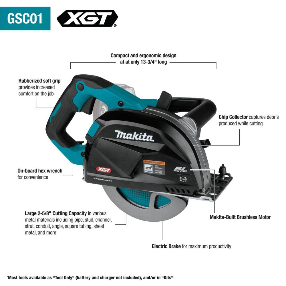 Makita 40V max XGT 7 1/4