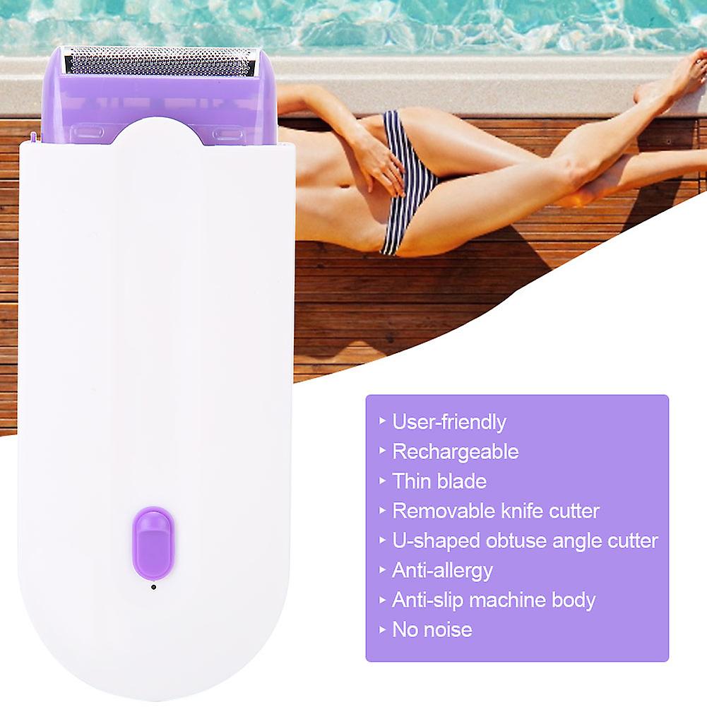 Blue Light Hair Removal Machine Usb Charging Plug In Dual Use Women Hair Removal Tools 100240v(prise Eu )