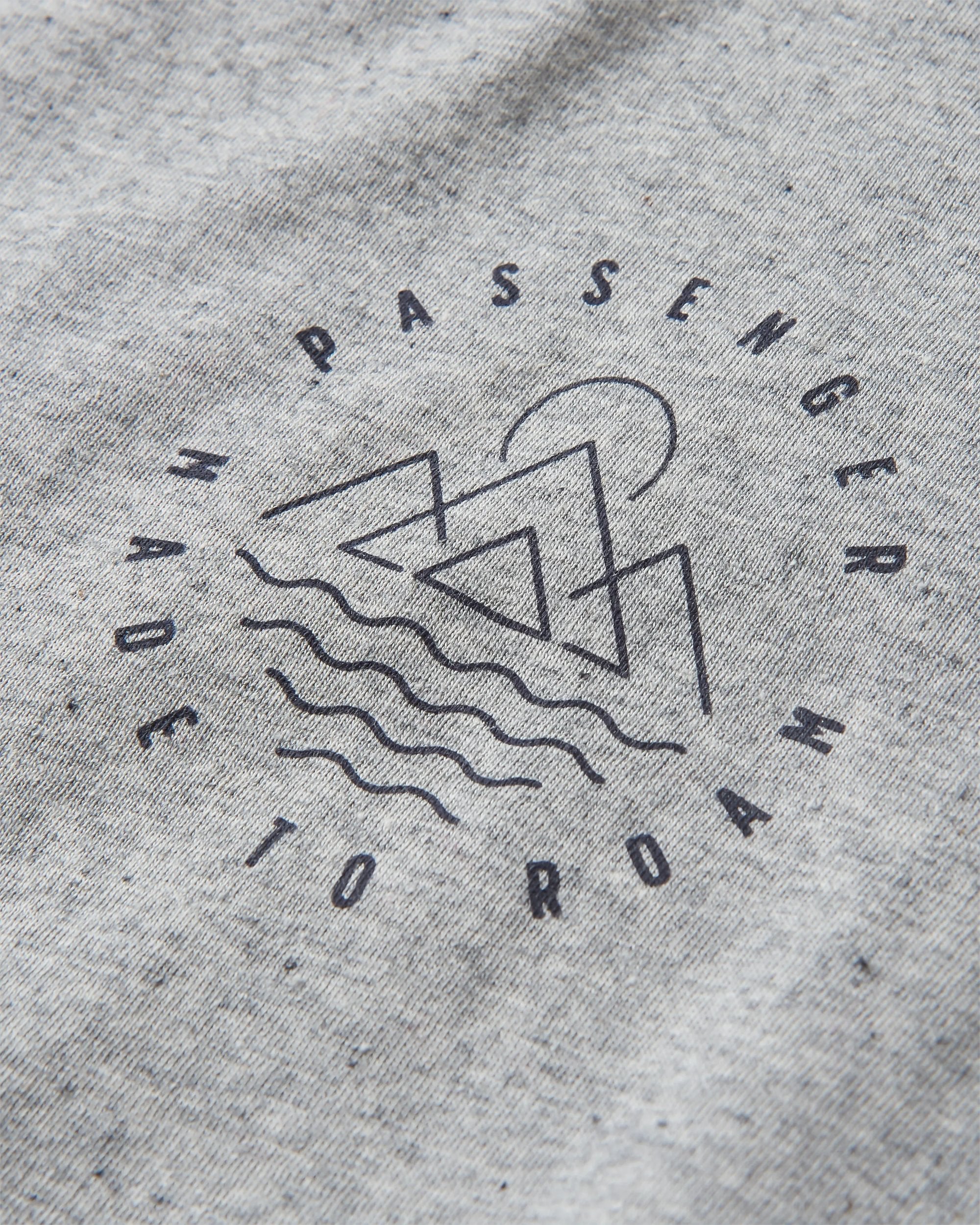 Escapism Recycled Cotton T-Shirt - Grey Marl