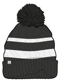 Summit Bobble Hat - Black