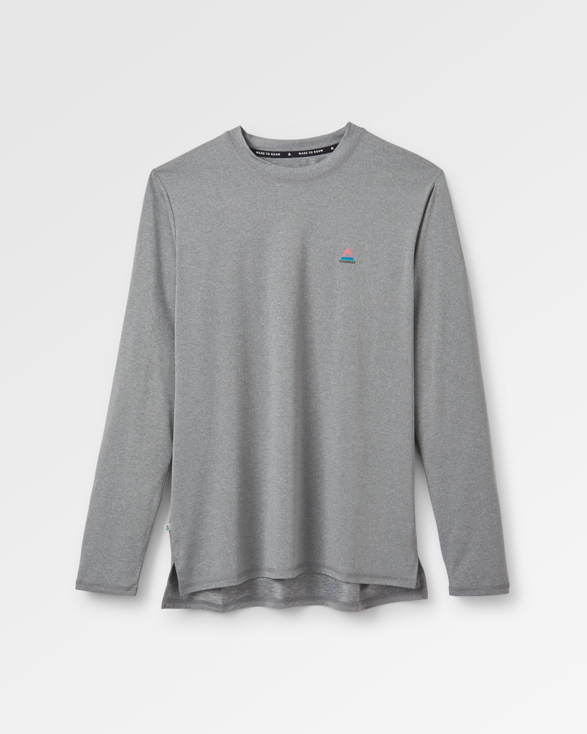 Classic Active Recycled Marl LS T-Shirt - Grey Marl