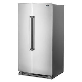 Maytag 36 in. 24.9 cu. ft. Side by Side Refrigerator in Fingerprint Resistant Stainless Steel MSS25N4MKZ