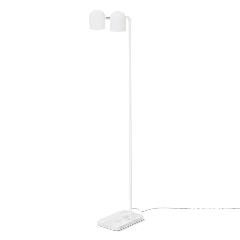 Tandem Marble Floor Lamp