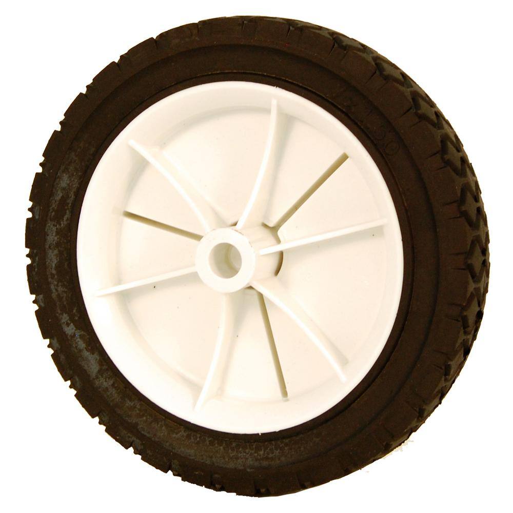 Powercare 7 in. x 1.5 in. Universal Plastic Wheel for Lawn Mowers 460443