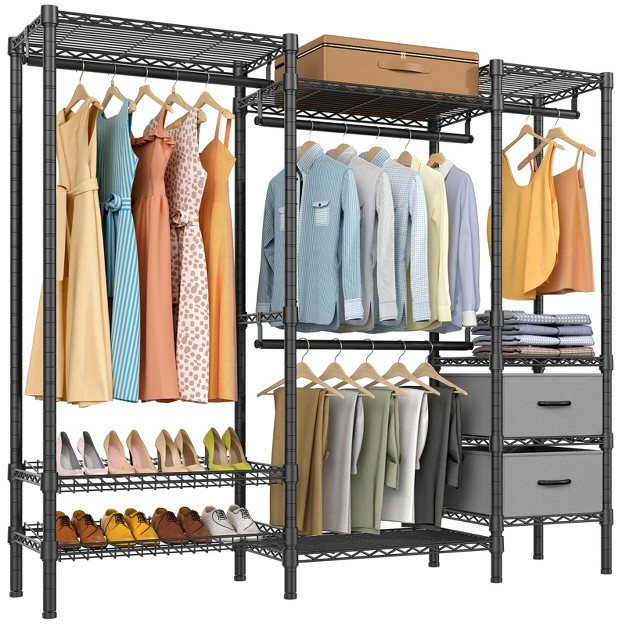 Vipek V8 Wire Garment Rack 5 Tiers Heavy Duty Clothes Rack Max Load 920lbs