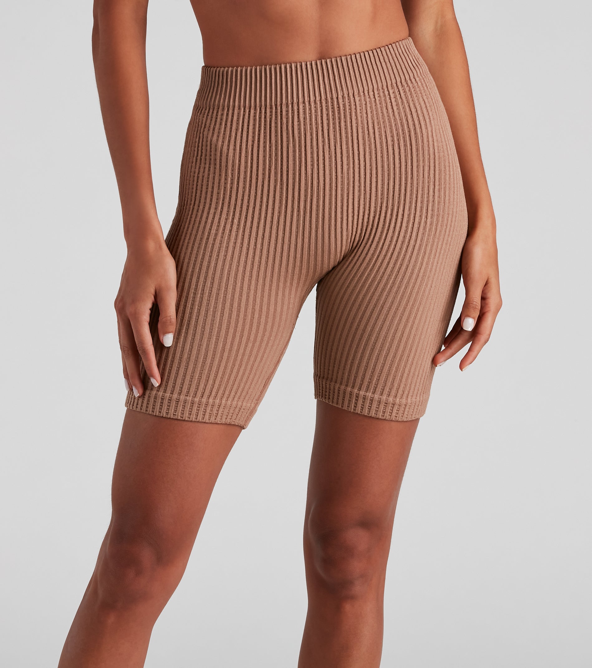 Life Of Leisure Rib Seamless Shorts