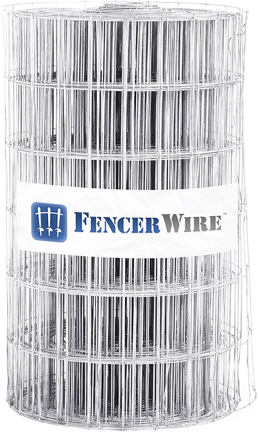 Fencer Wire 14 Gauge Galvanized Welded Wire Mesh Size 2 inch by 4 inch (4 ft. x 50 ft.)