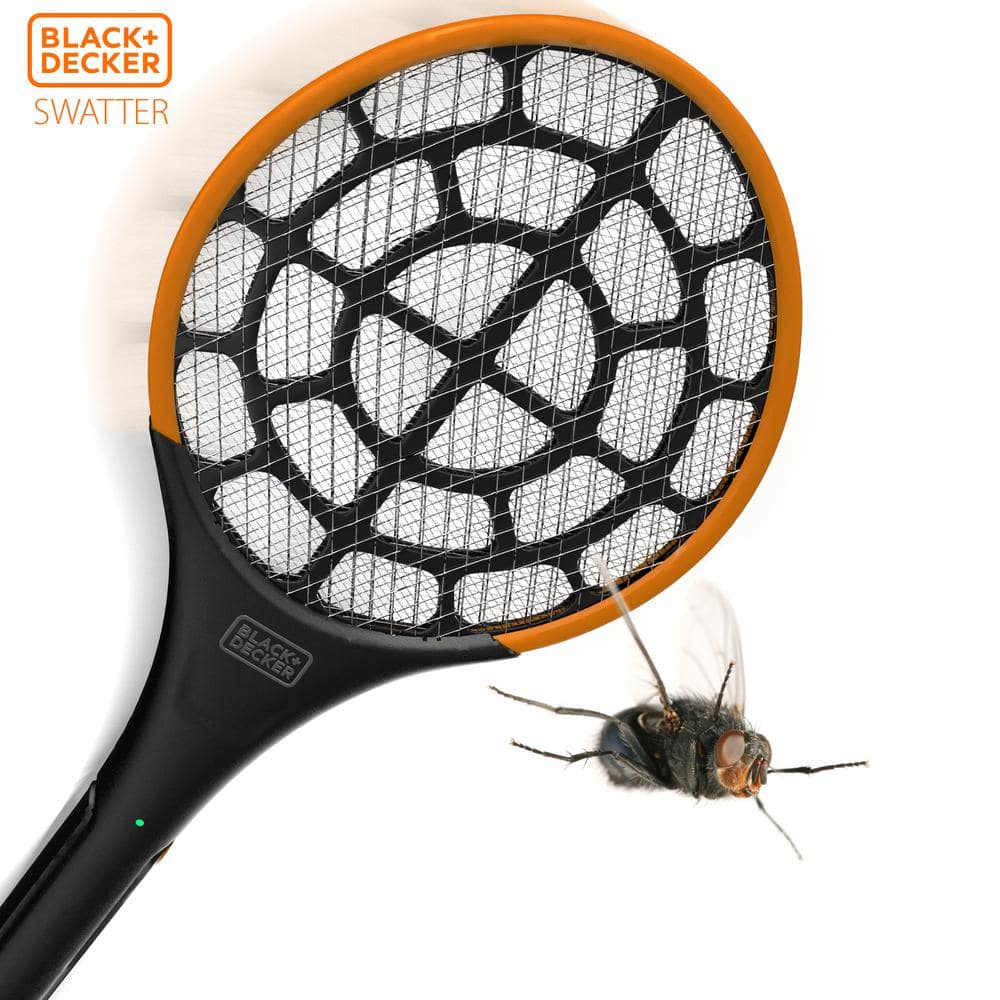 BLACK+DECKER Large Handheld Battery Powered Electric Fly Swatter BDXPC974