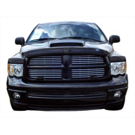 AVS 03-05 Dodge RAM 2500 Bugflector Deluxe 3pc Medium Profile Hood Shield - Smoke