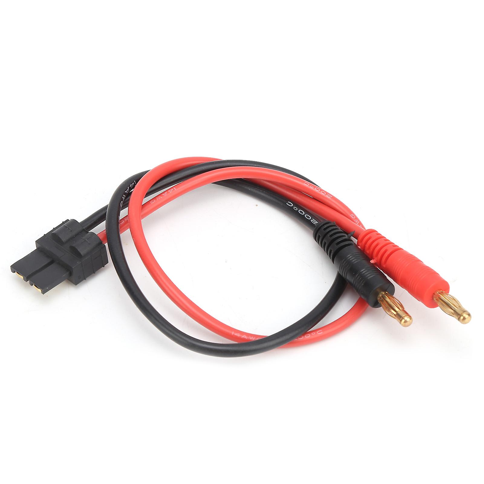 4.0mm Banana Head Connected To For Trx Silicone Cable 14 Awg For B6 Lipo Battery Charger