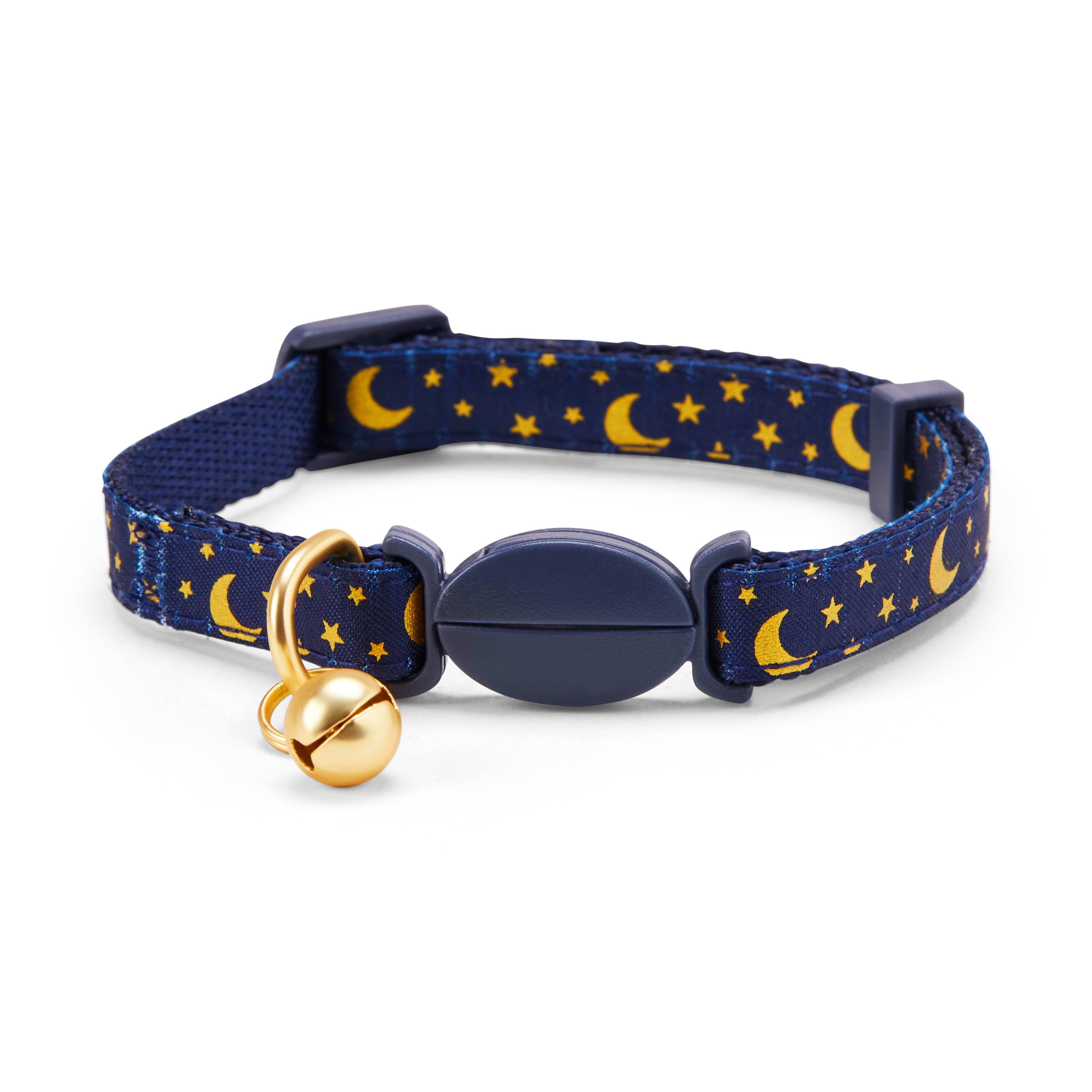 YOULY Moon  Star Breakaway Cat Collar， Large/X-Large