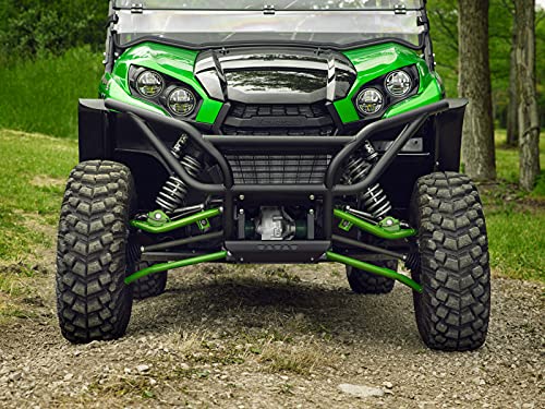 SuperATV HD Fender Flares Mud Guards for 2012+ Kawasaki Teryx 4 (See Fitment)|Extreme Durability|Protect Against Rocks， Dirt， Sand， and Mud|FF-K-TRX800