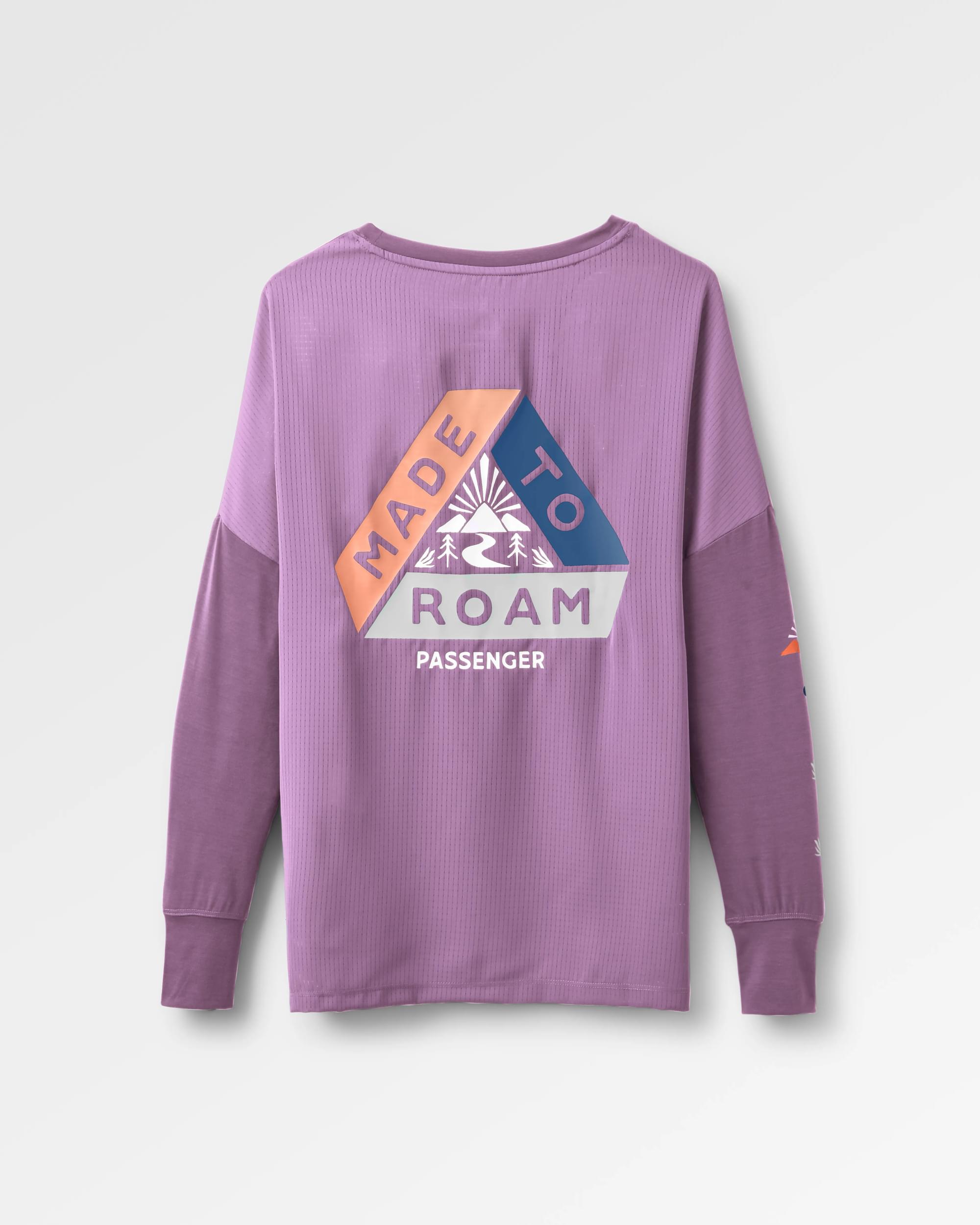 Lotus Recycled Active LS Top - Lilac