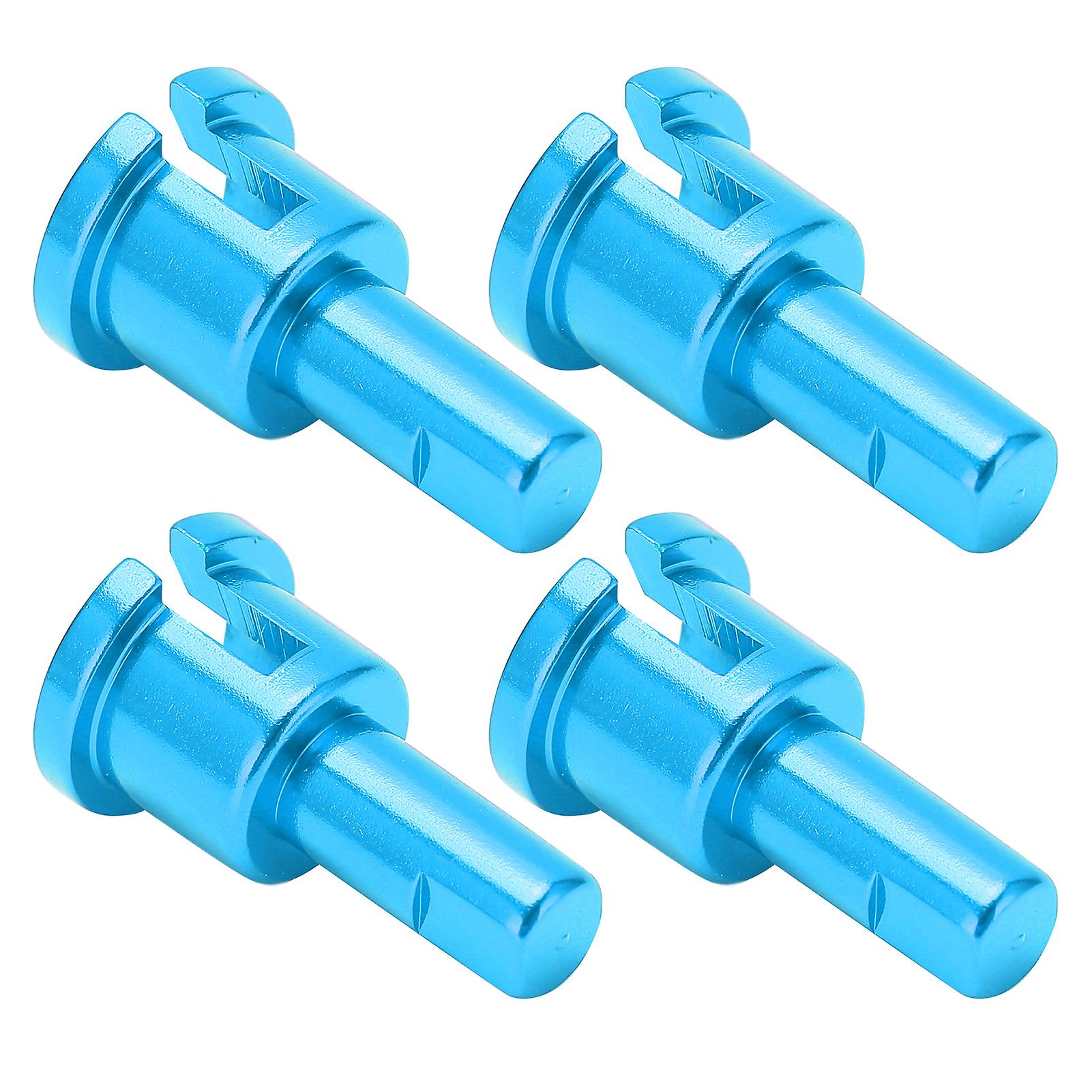 4pcs Rc Differential Cup Wear Resistance Durable Aluminum Alloy Differential Cup Connectors For Remote Control Carblue