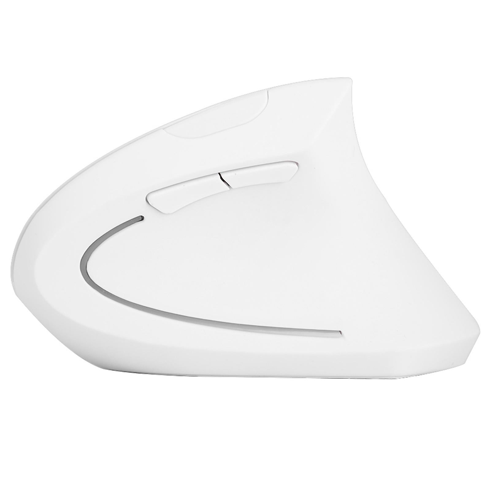 2.4ghz Optical 1600dpi Wireless Ergonomic Vertical Gaming Mouse Non Delay For Pc  Laptop White