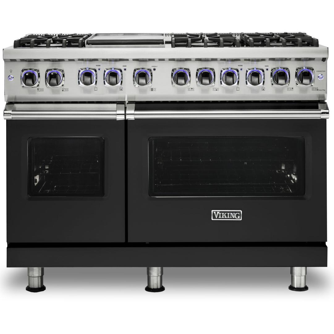 Viking 48-inch Freestanding Dual-Fuel Range with Elevation Burners CVDR7482-6GCS