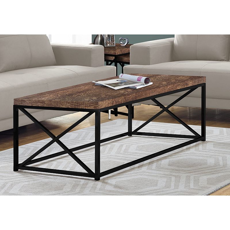 Monarch Faux Reclaimed Wood Coffee Table