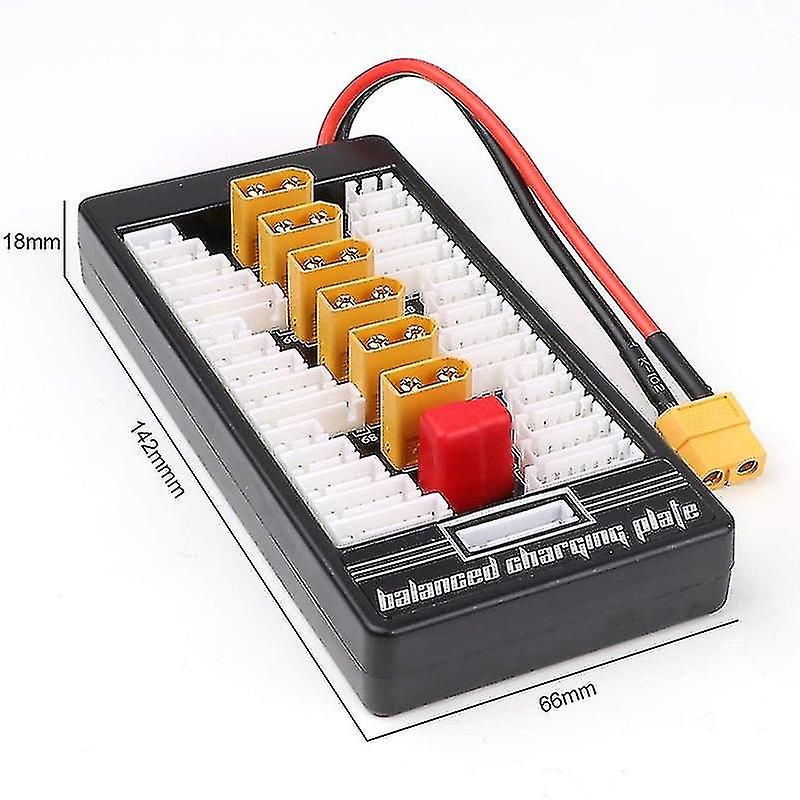 2s-6s Xt60 Plug Parallel Charging Board Para Board，xt60 T