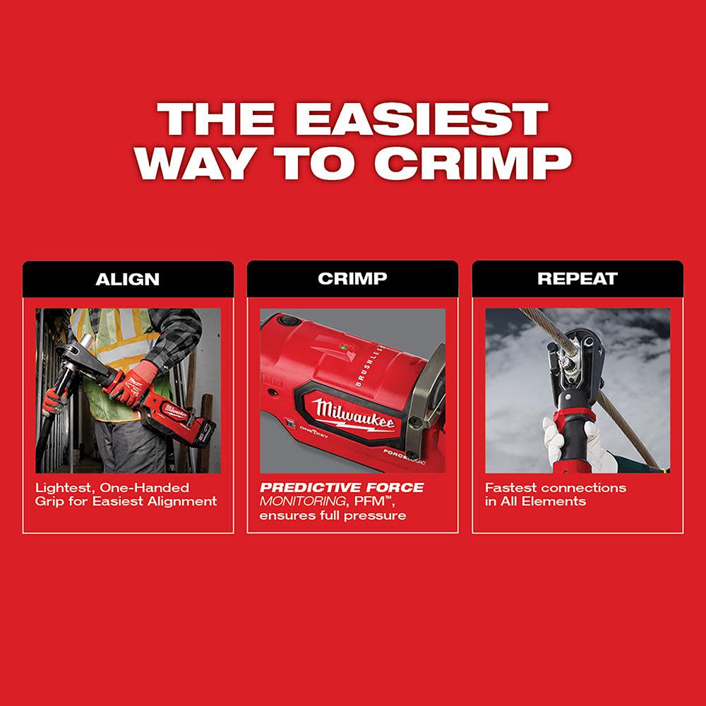 M18™ FORCE LOGIC™ 15T Crimper Kit ;