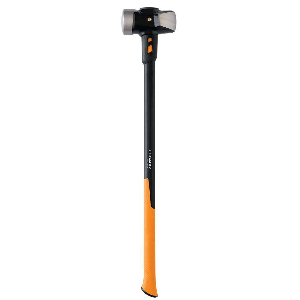 Fiskars IsoCore 10 lb. Forged Steel Sledge Hammer with 36 in. Fiberglass Core Handle 750620-1002