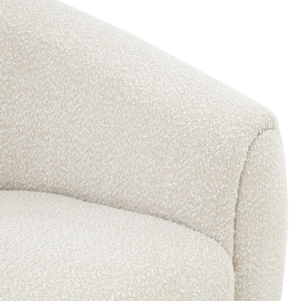 Safavieh Couture Emiliana Boucle Sofa Ivory   Transitional   Sofas   by Safavieh  Houzz