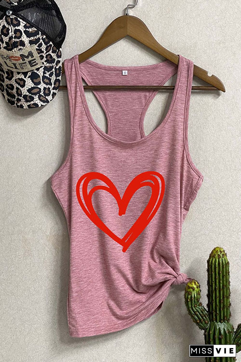 Valentine's Day Sleeveless Tank Top Wholesale