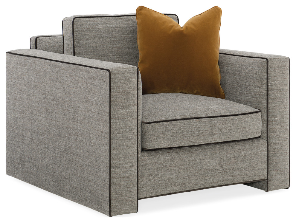 Welt Played   Transitional   Armchairs And Accent Chairs   by Caracole  Houzz