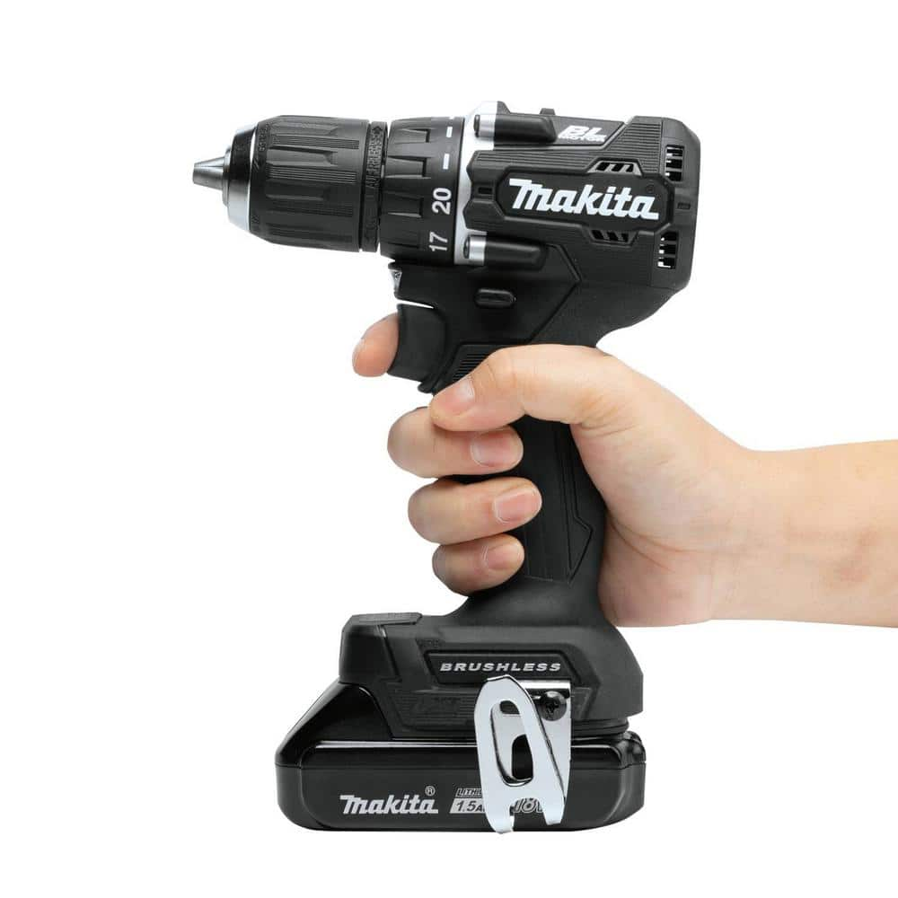 Makita 18V LXT Sub-Compact Lithium-Ion Brushless Cordless 2-piece Combo Kit (Driver-Drill/Impact Driver) 1.5Ah CX203SYB