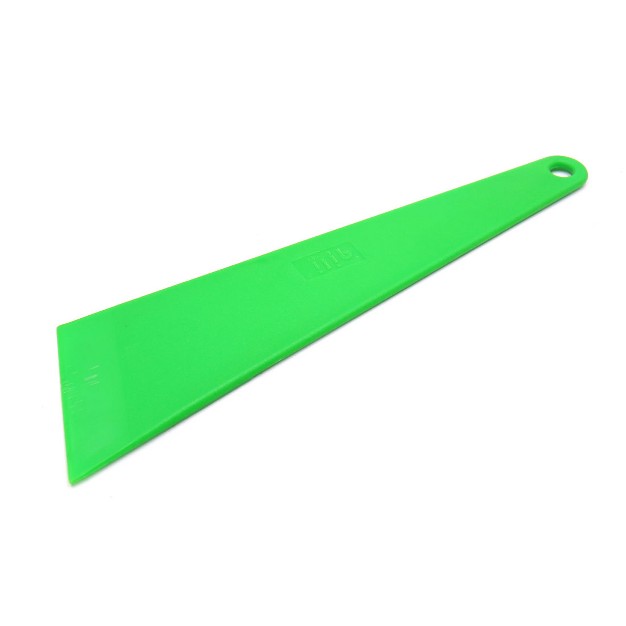 Unique Bargains Triangle Tip Car Window Film Scraper Green 1 Pc