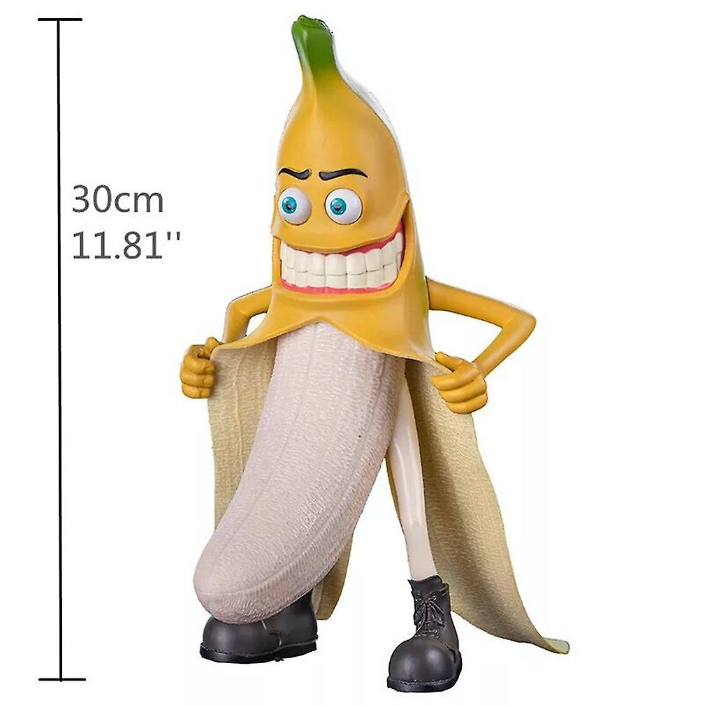 Evil Banana Wretched Spoof Figurine Sculpture Statue For Home Desktop Decoration Handicraft Bookshelf Ornaments