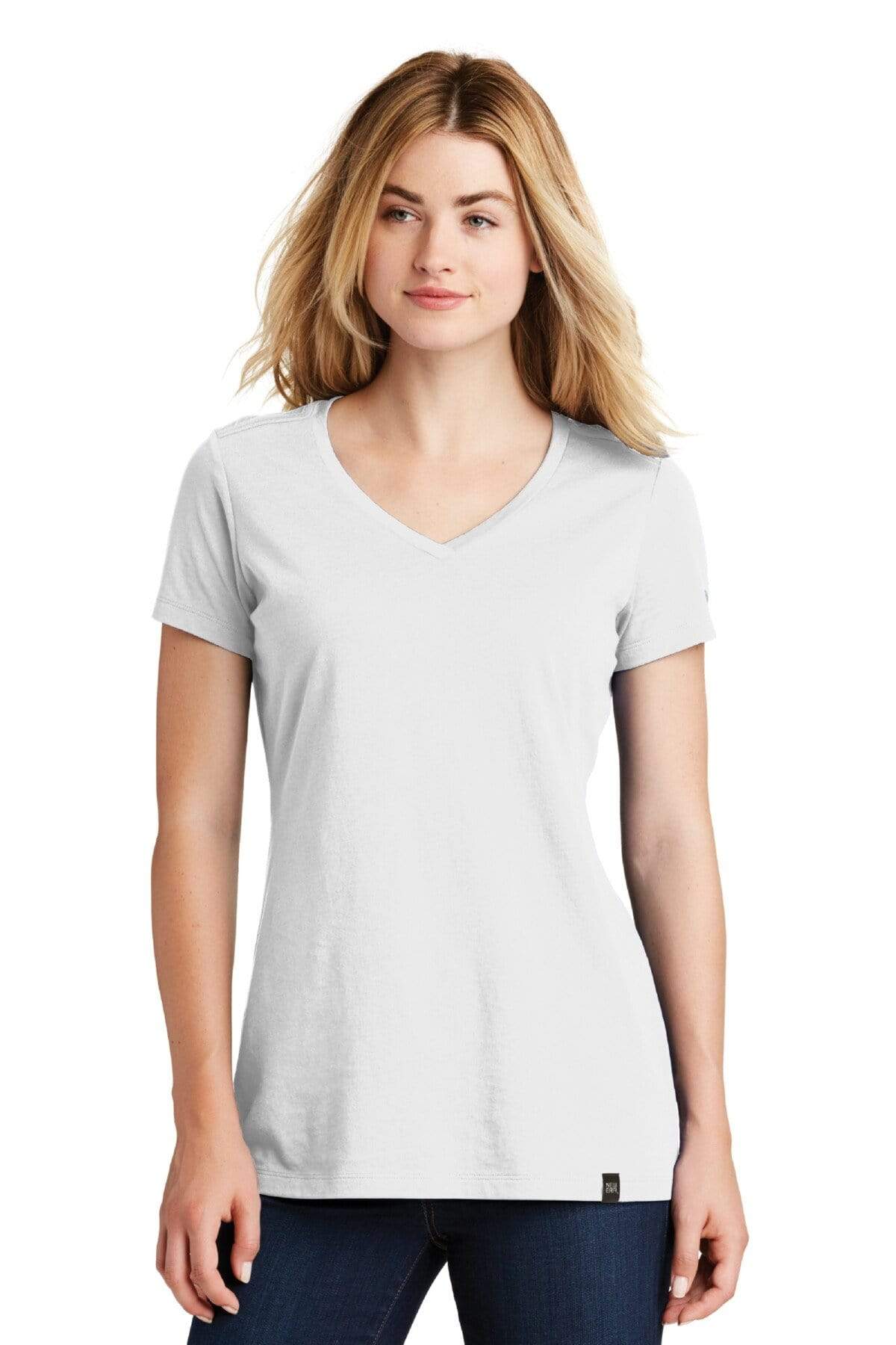 New Era Ladies Heritage Blend V-Neck Tee