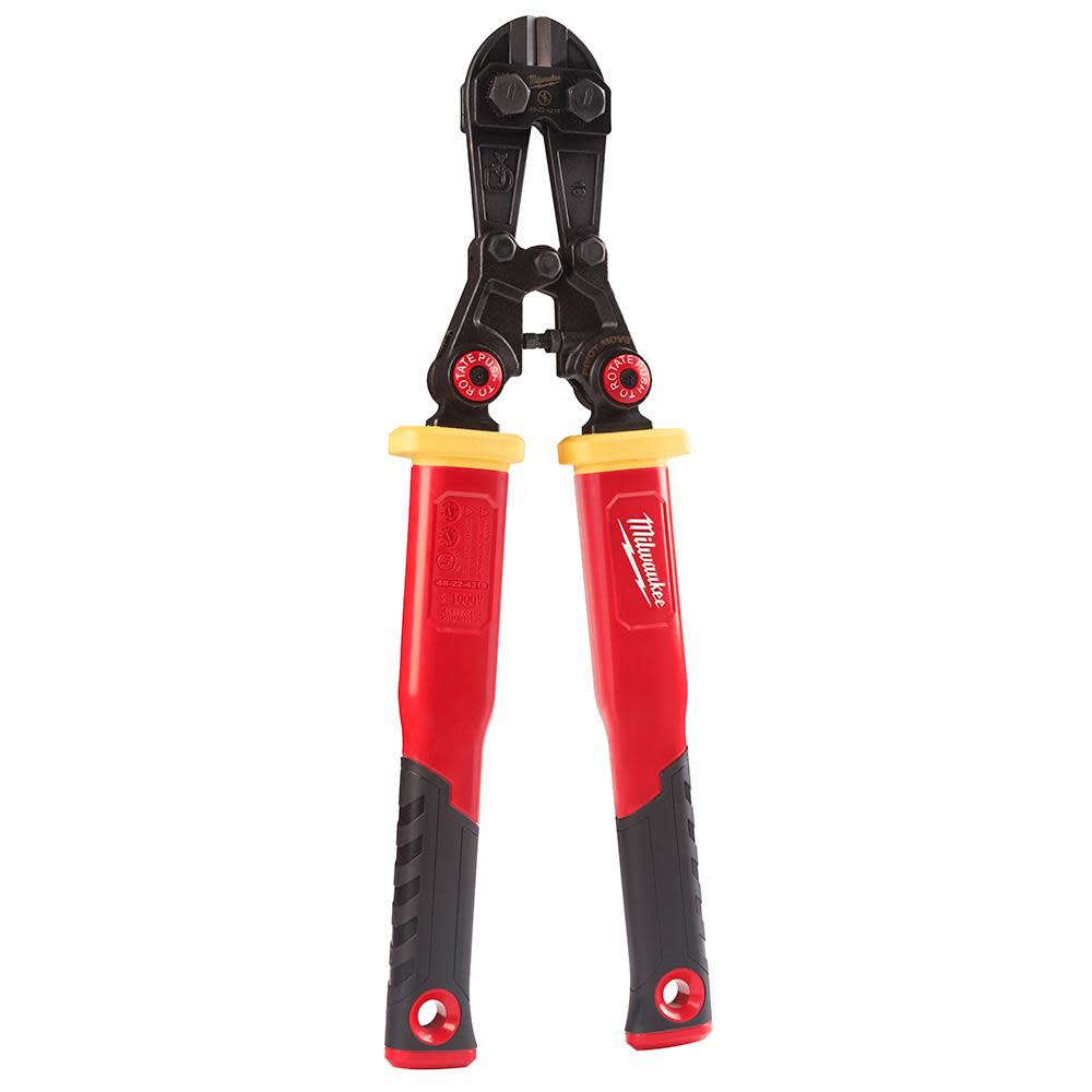 18 in. Fiberglass Bolt Cutter with PIVOTMOVE™ Rotating Handles ;