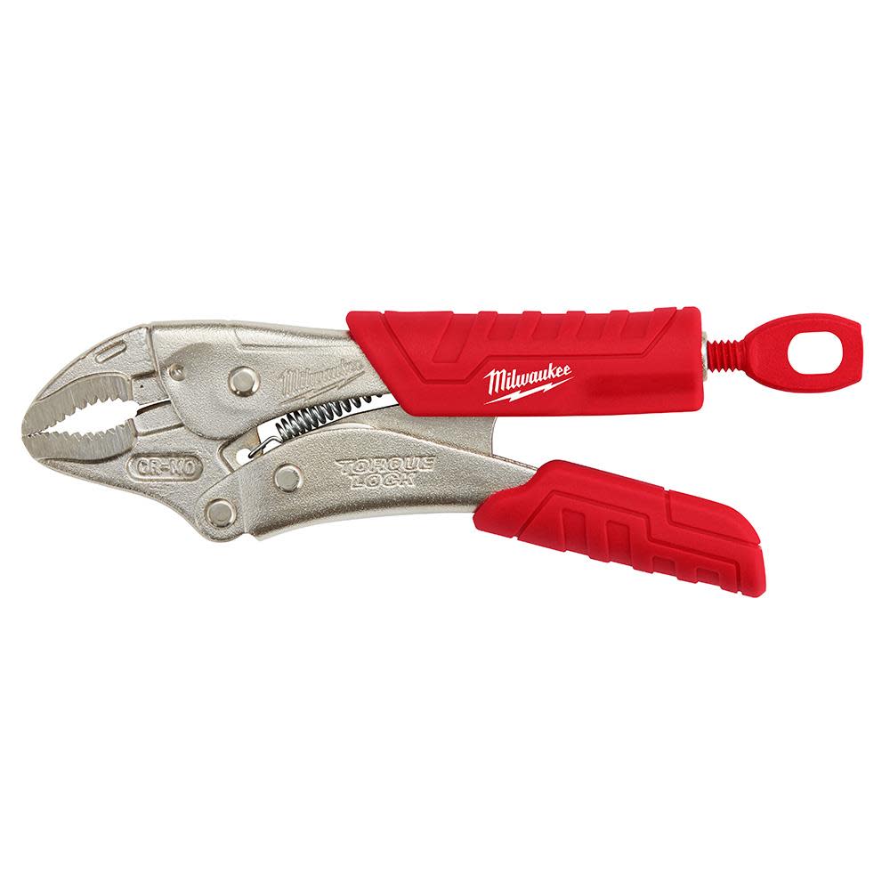 Milwaukee 5 in. TORQUE LOCK Curved Jaw Locking Pliers With Grip 48-22-3405 from Milwaukee