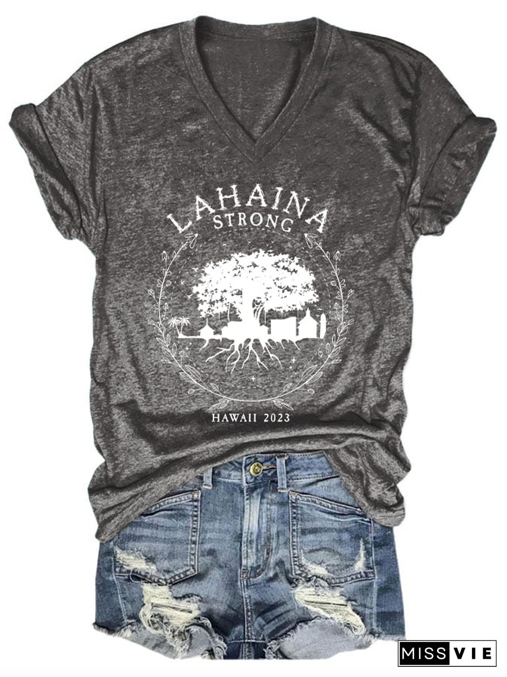 Women's Lahaina Strong Casual T-Shirt