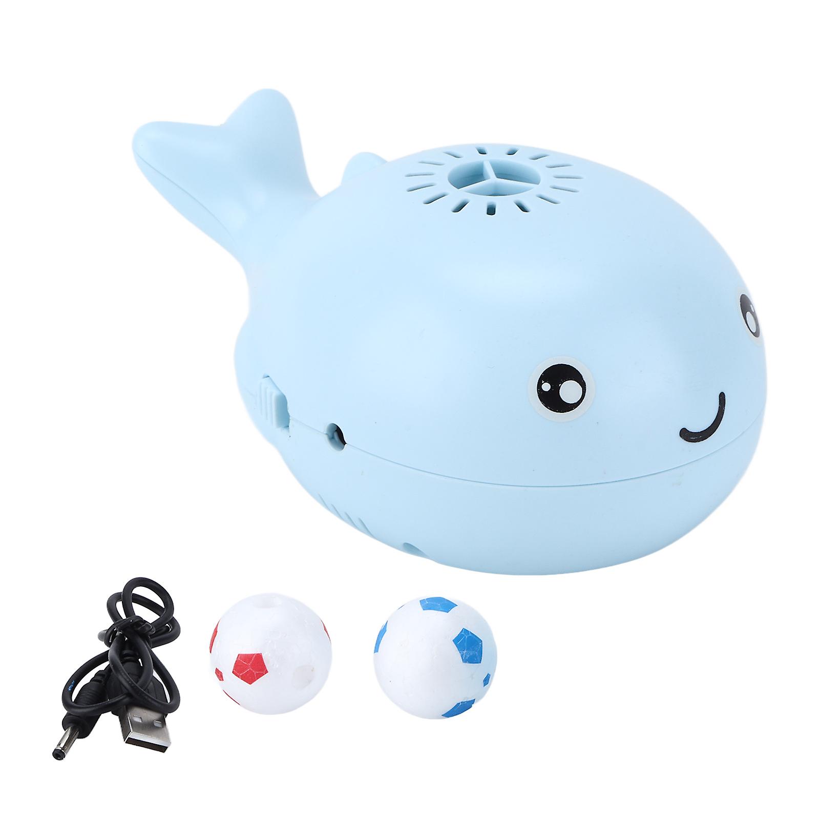 Whale Bath Toy Cute Usb Charging Portable Whales Toys Floating Ball For Children Giftblue