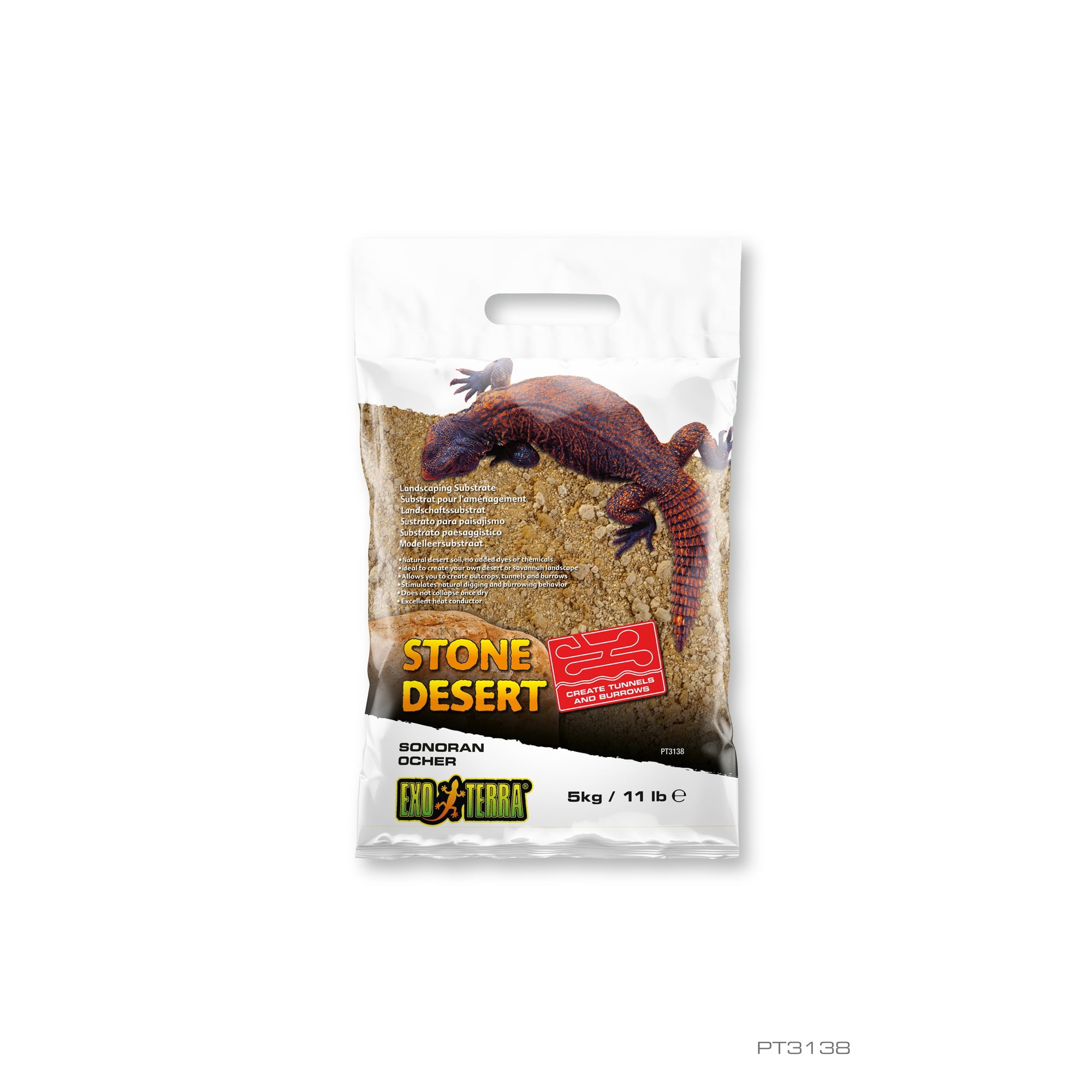 Exo Terra Stone Desert Landscaping Substrate (Sonoran Ocher - 11 lbs)