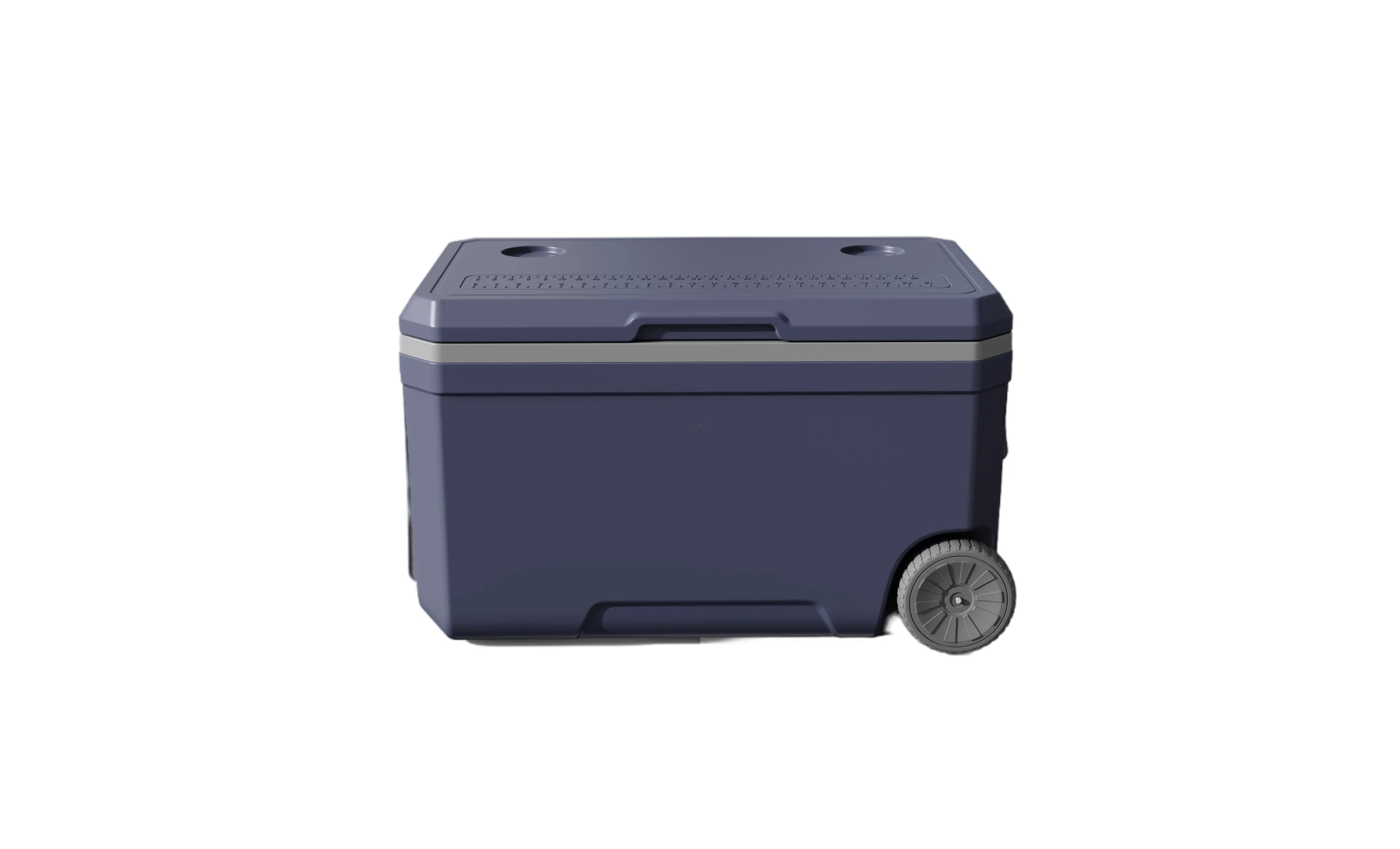 NPOT 70L Cooler Box with Locking Portable Cooler with Heavy Duty Wheels  Leak Proof Wheeled Cooler